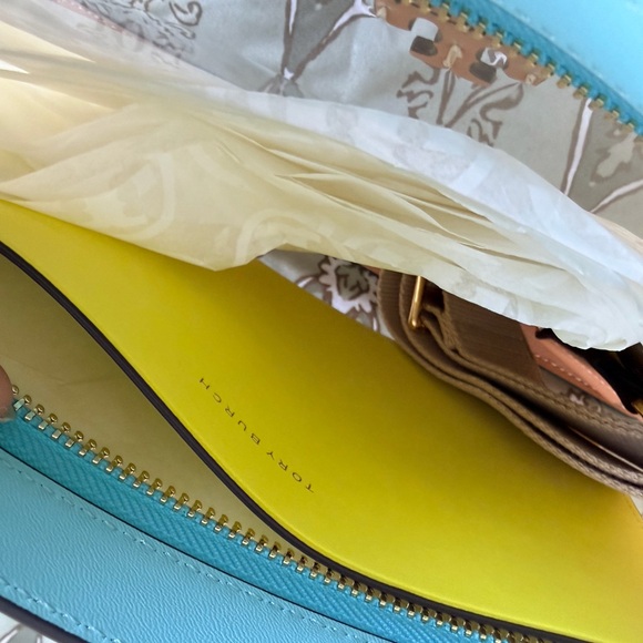 Tory Burch Blake Clear Swingpack Leather Crossbody Bag - Picture 4 of 4